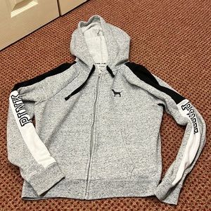 VS PINK • Zip- Up Hoodie (L)